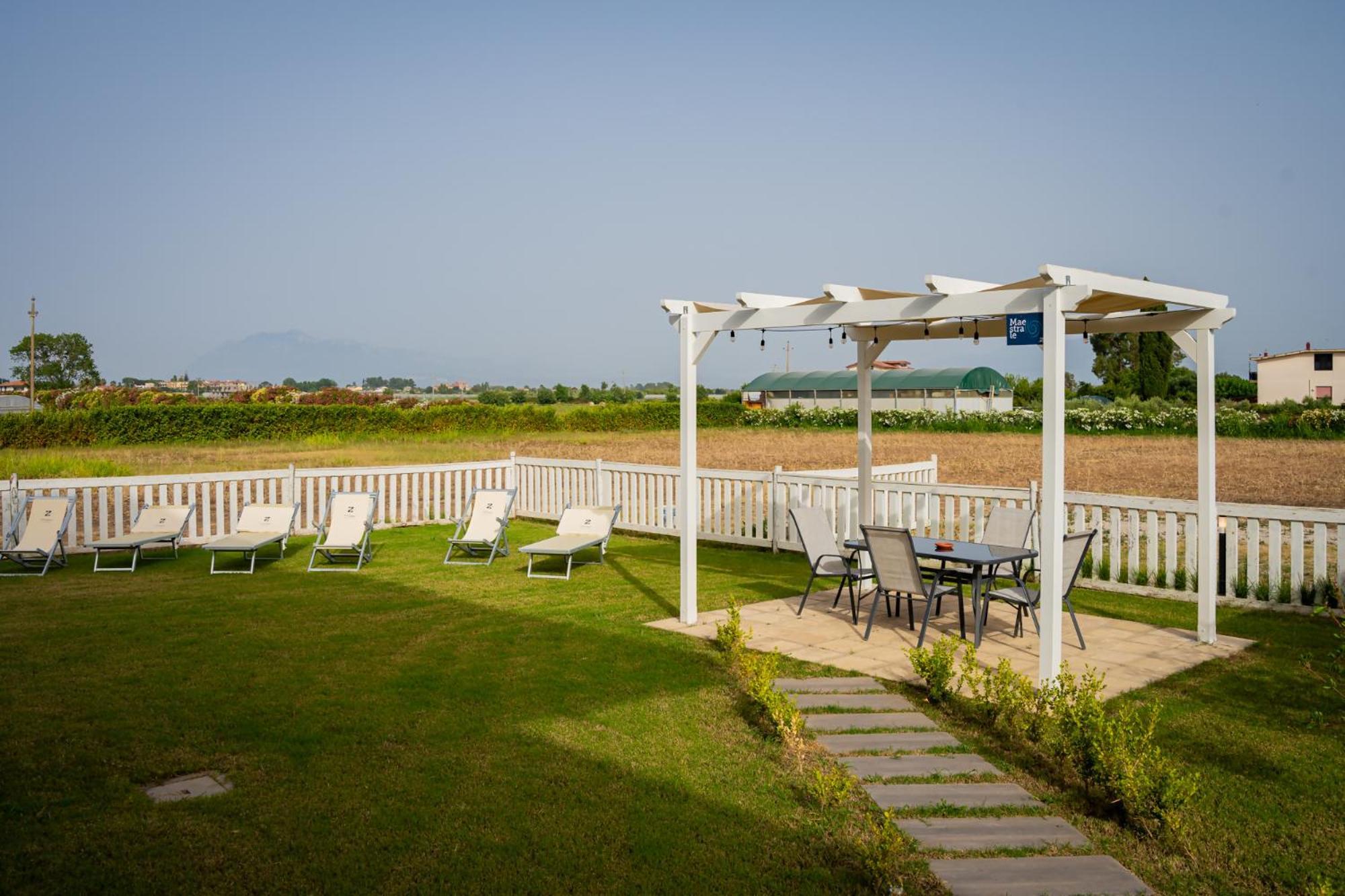 Villa Zefiro Suites & Events Battipaglia Ngoại thất bức ảnh